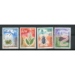 Isole Feroe 1991 - Mi. n. 211/214 - Flora e Fauna