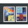 Îles Féroé 1991 - Mi. n. 215/216 - EUROPA CEPT Espace