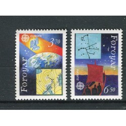 Faroe 1991 - Mi. n. 215/216 - EUROPA CEPT Space