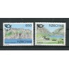 Faroe 1991 - Mi. n. 219/220 - Tourism