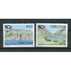 Faroe 1991 - Mi. n. 219/220 - Tourism