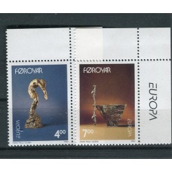 Faroe 1993 - Mi. n. 248/249 - EUROPA CEPT Contemporary Art