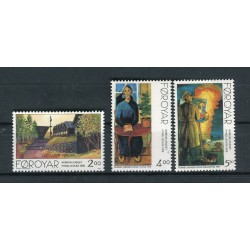 Îles Féroé 1995 - Mi. n. 280/282 - Art
