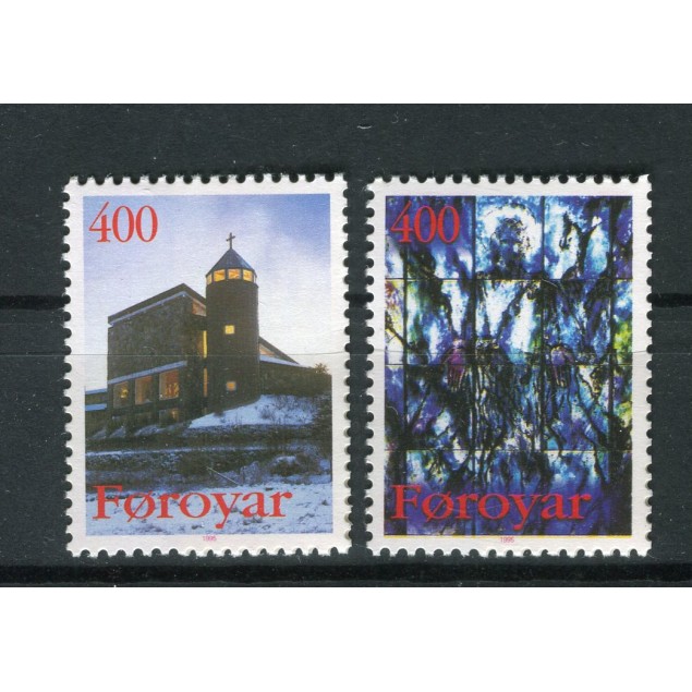 Îles Féroé 1995 - Mi. n. 289/290 - Noël