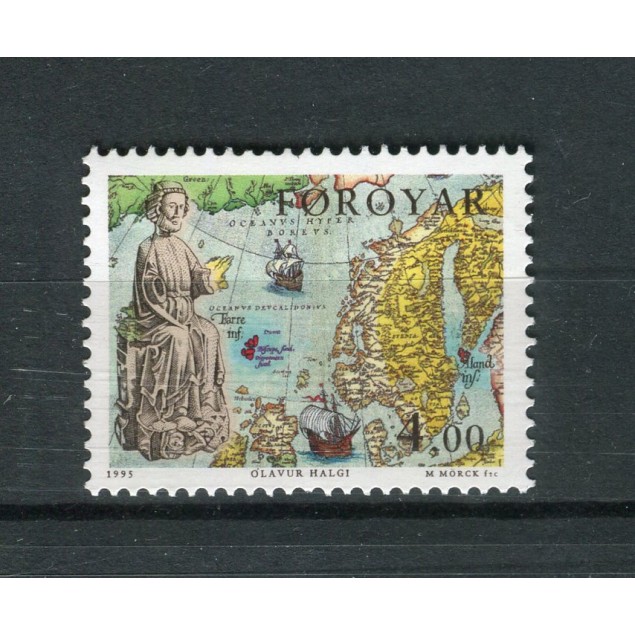 Îles Féroé 1995 - Mi. n. 288 - Saint Olaf