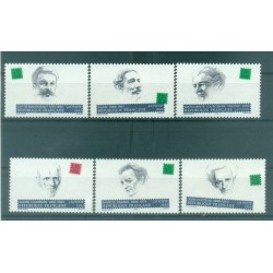 France 1993 - Y & T  n. 2799/2804 - Personnages célèbres (Michel n. 2948/53 A)