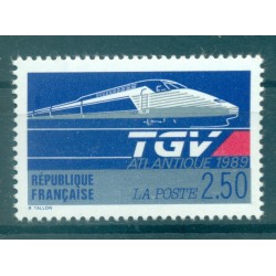 France 1989 - Y & T  n. 2607 - Le TGV atlantique (Michel n. 2743)