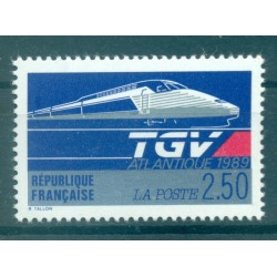 France 1989 - Y & T n. 2607 - The Atlantic TGV (Michel n. 2743)