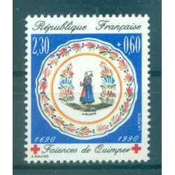 Francia  1990 - Y & T n. 2646 - A profitto della Croce Rossa (Michel n.2773 A)