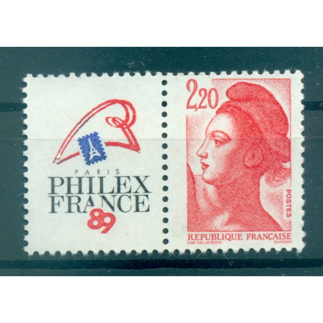France 1987 - Y & T n. 2461 - Philexfrance '89  (Michel n. 2510 y A I Zf)