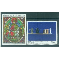 France 1985 - Y & T  n. 2363/64 - Série artistique (Michel n. 2494-2502)