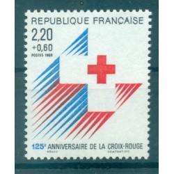 France 1988 - Y & T  n. 2555 - Au profit de la Croix-Rouge (Michel n. 2692 A)
