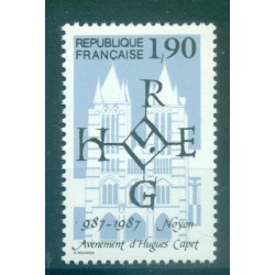 France 1987 - Y & T  n. 2478 - Avènement d'Hugues Capet (Michel n. 2614)