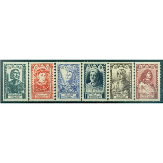 France 1946 - Y & T  n. 765/70 - Célébrités (Michel n. 765/70)