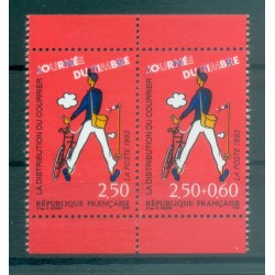 France 1993 - Y & T  n. P2793A - Journée du Timbre (Michel n. 2939/40 x)