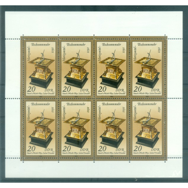 Germany - GDR 1983 - Y & T  n. 2441 - Precious hourglasses and sundials (Michel n. 2798)