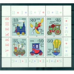 Allemagne - RDA 1980 - Y & T n. 2224/29 - Jouets historiques (Michel n. 2566/71)