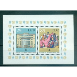 Germany - GDR 1986 - Y & T sheet n. 84 - Leipzig Fall Fair (Michel sheet n. 85)