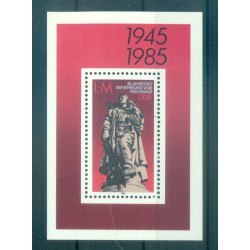 Allemagne - RDA 1985 - Y & T feuillet n. 81 - Libération du fascisme (Michel feuillet n. 82)