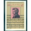 Allemagne - RDA 1981 - Y & T feuillet n. 60 - Wolfgang Amadeus Mozart (Michel n. 62)