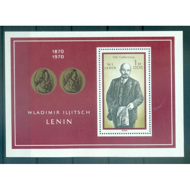 Germany - GDR 1970 - Y & T sheet n. 26 - Lenin (Michel sheet n. 31)