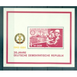 Germany - GDR 1984 - Y & T sheet n. 76 - German Democratic Republic (Michel sheet n. 78)