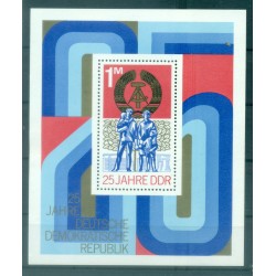 Germany - GDR 1974 - Y & T sheet n. 36 - German Democratic Republic (Michel sheet n. 41)