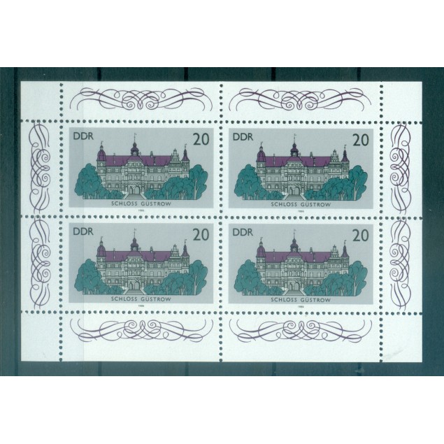 Germany - GDR 1986 - Y & T n. 2653/54 - Eastern German castles (Michel n. 3032/33)