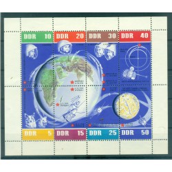 Germany - GDR 1962 - Y & T sheet n. 12 - Soviet space flights (Michel n. 926/33)