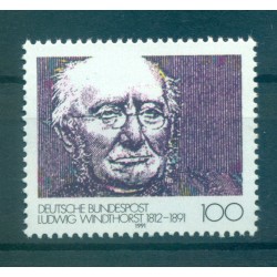 Germany 1991 - Y & T n. 1342 - Ludwig Windthorst (Michel n. 1510)