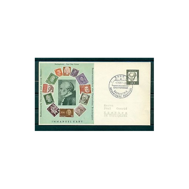 Allemagne - Germany 1961 - Michel n.354 Y - Timbre - poste ordinaire