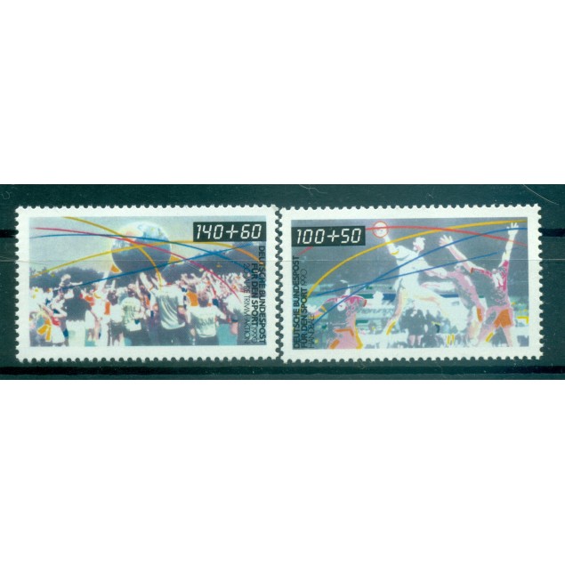 Germany 1990 - Michel n. 1449/50 - Sport Aid  (Y & T n. 1281/82)