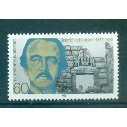 Allemagne  1990 - Michel n. 1480 - Heinrich Schliemann (Y & T n. 1480)