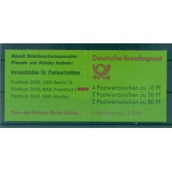 Allemagne - RFA 1990 - Y & T libretto n. C1179b (I) - Serie ordinaria (Michel n.  MH 25 a v mZ)