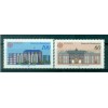 Germany 1990 - Michel n. 1461/62 - Europa. Postal buildings (Y & T n. 1293/94)