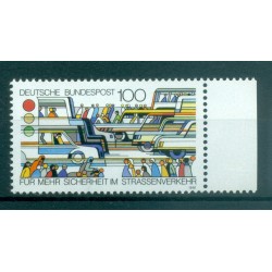 Allemagne  1991 - Y & T n. 1382 - Sécurité routière (Michel n. 1554)