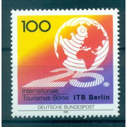 Allemagne  1991 - Y & T n. 1327 - Bourse internationale du Tourisme (Michel n. 1495)