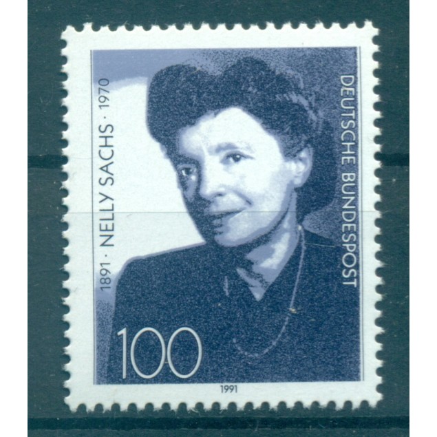 Germania 1991 - Michel n. 1575 - Nelly Sachs (Y & T n. 1407)