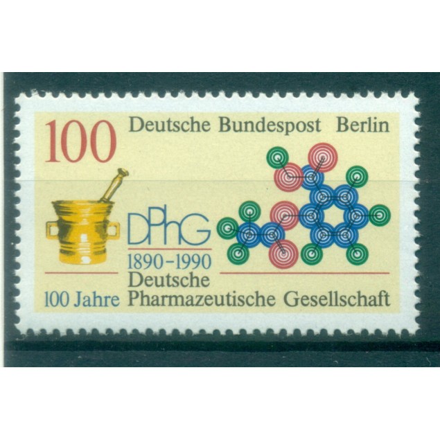 Berlin Ouest  1990 - Michel n. 875 - Société pharmaceutique allemande (Y & T n. 836)
