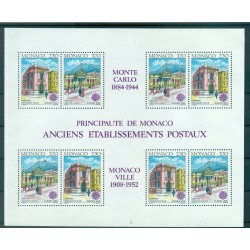 Monaco 1990 - Y & T feuillet n. 49 - Europa (Michel feuillet n. 47)