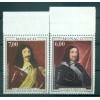 Monaco 1991 - Y & T  n. 1787/88 - Treaty of Péronne (Michel n. 2028/29)