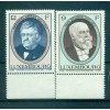 Luxembourg 1990 - Y & T n. 1195/96 - Luxembourg statesmen (Michel n. 1245/46)