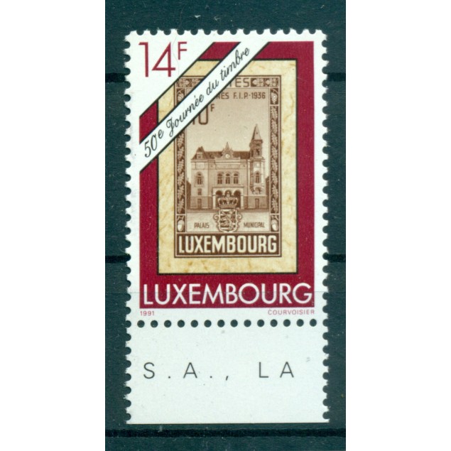 Luxembourg 1991 - Y & T n. 1230 - Journée du Timbre (Michel n. 1280)