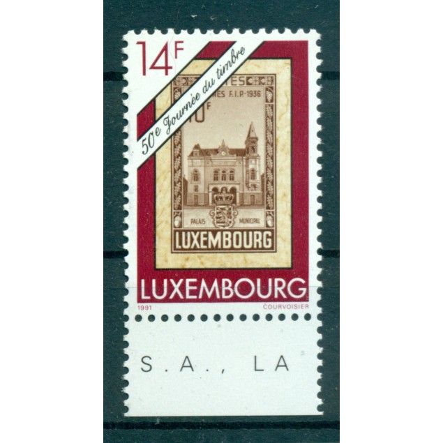 Luxembourg 1991 - Y & T n. 1230 - Stamp Day (Michel n. 1280)