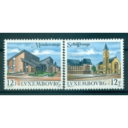 Luxembourg 1990 - Y & T n. 1201/02 - Série touristique (Michel n. 1251/52)