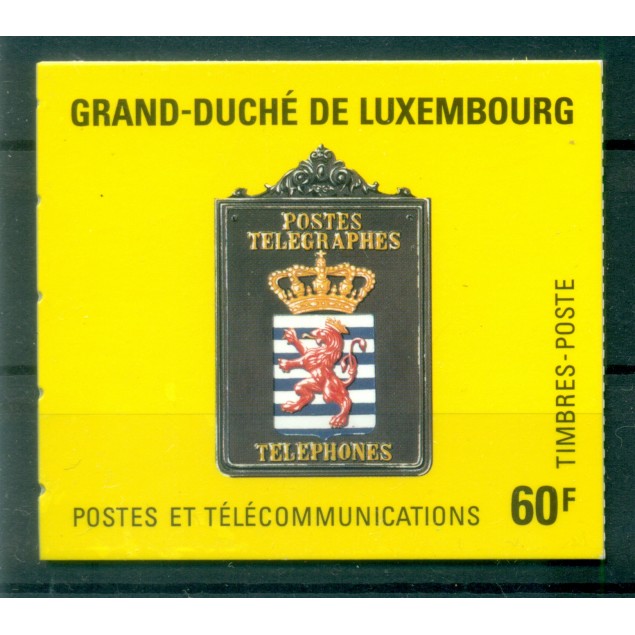 Luxembourg 1991 - Y & T booklet n. C1232 - Posts and Telephones (Michel booklet n. MH 3)