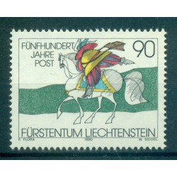 Liechtenstein 1990 - Y & T n. 945 - Postal relations in Europe (Michel n. 1004)