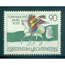 Liechtenstein 1990 - Y & T n. 945 - Relazioni postali in Europa (Michel n. 1004)