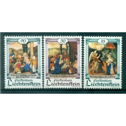 Liechtenstein 1990 - Y & T n. 946/48 - Christmas (Michel n. 1005/07)