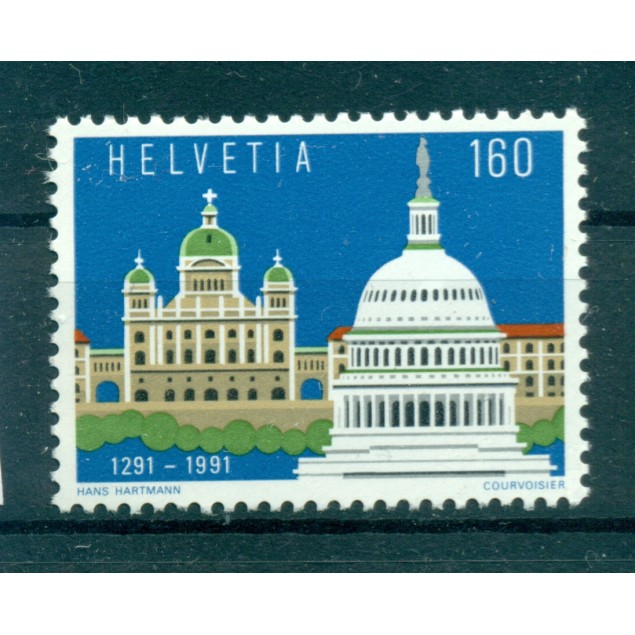 Suisse  1991 - Y & T n. 1367 - Confédération helvétique (Michel n. 1442)